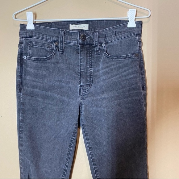 Madewell 9" Mid-Rise Skinny Jeans in Black Sea size 27 - Picture 8 of 15